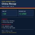 News : Aug.21st Chinese market recap